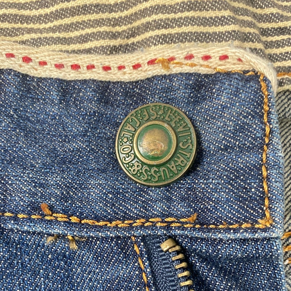VTG Levi’s Women’s‎ Jeans 29x30 Made in USA 100% Cotton Zip Fly Mid High Rise - Picture 5 of 16